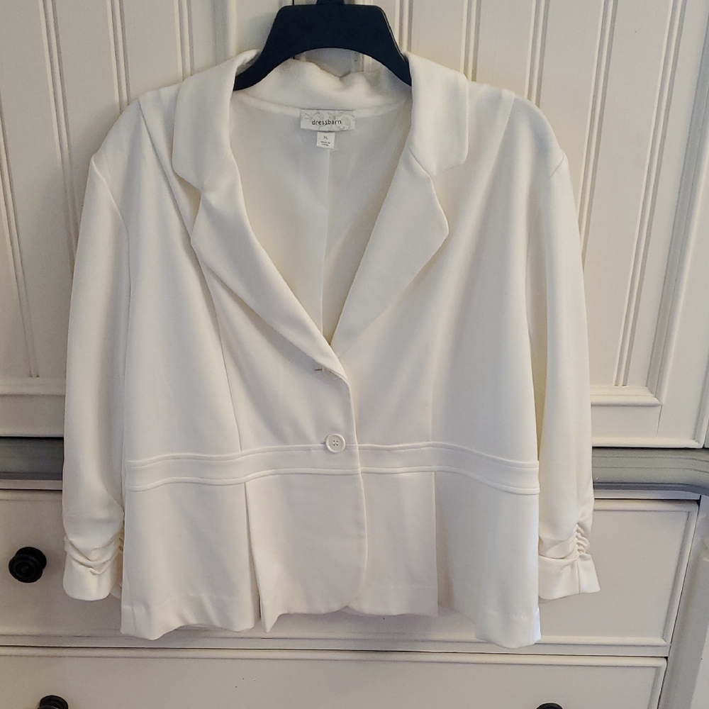 Dressbarn | Women's Cream Blazer